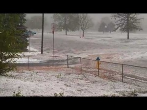 Wild Hailstorm hits Colorado Springs