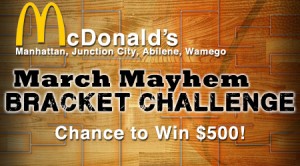 McDonald's March Mayhem Bracket Challenge