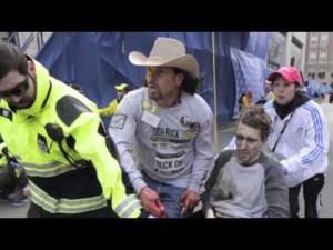 Hospitalized Boston Bombing Survivor Talks