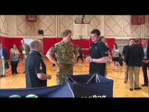 Prince Harry in Colo. for Wounded Vet Games