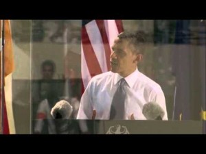 In Berlin, Obama Channels Cold War Activism
