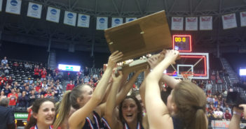 Champions! Manhattan girls survive Derby rally, win state title