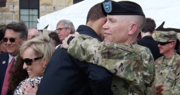Departing commander honored at Fort Riley Tuesday