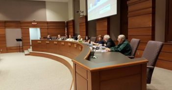 Commission reviews survey, approves rezoning for new apartments