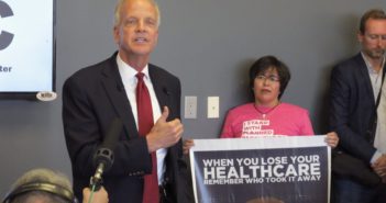 Panned healthcare bill dominates Moran town hall