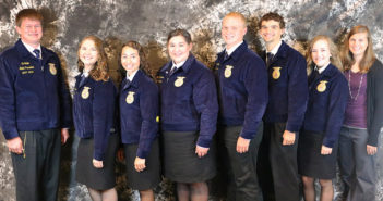 Local FFA members attend district officers’ conference