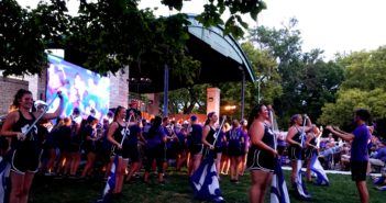Fall, football ushered in at Purple Power Play Thursday night