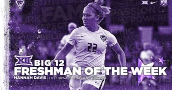 K-State’s Davis Named Big 12 Freshman of the Week