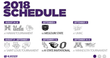K-State Volleyball Unveils 2018 Schedule