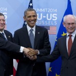 Barack Obama, Jose Manuel Barroso, Herman Van Rompuy