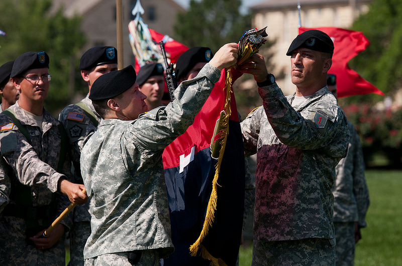 Deployment Ceremony at Fort Riley - News Radio KMAN