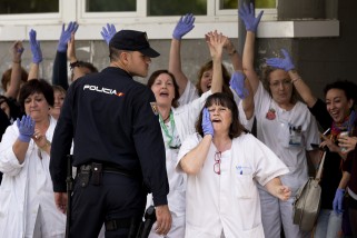 APTOPIX Spain Ebola