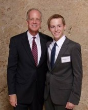 Senator Moran and Nicholas Clark