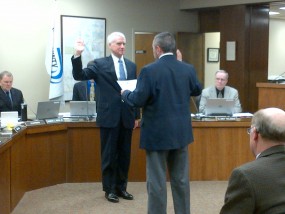 swearing in stutzman