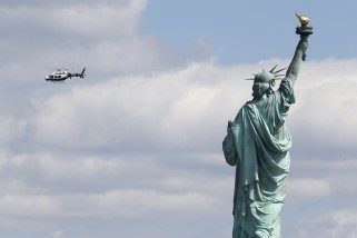 APTOPIX Statue Of Liberty Evacuation