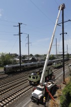 APTOPIX Amtrak Crash
