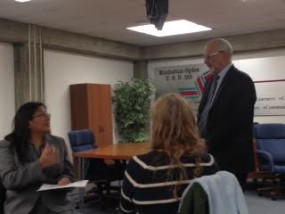 KASB's Randy Weseman addressing group