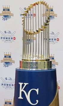 Royals taking the World Series Trophy on a tour of the Midwest - Missourinet