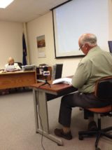 KCAMP's Larry Sharp addresses commissioners