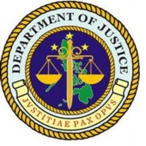 Departmentof Justice(7-16)