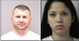 Jereme Nelson, left, and Myrta Rangel.