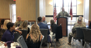 Kolasheski talks 1st Infantry Division achievements at community luncheon