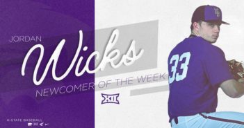 Wicks Named Big 12 Newcomer of the Week
