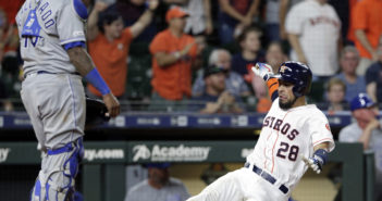 Springer, Correa, Chirinos homer, Astros beat Royals 6-4