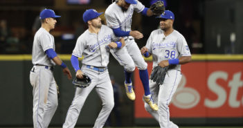 Merrifield has 2 HR, 6 RBIs to lift Royals over Mariners 9-0