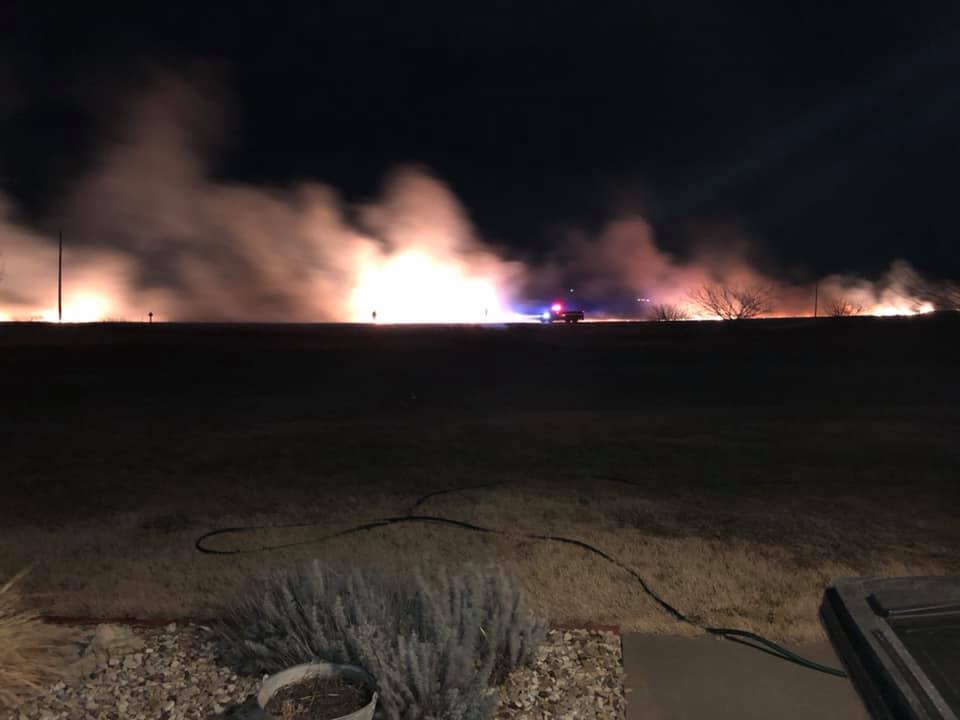 Overnight grass fire leads to brief evacuation of Riley County homes ...