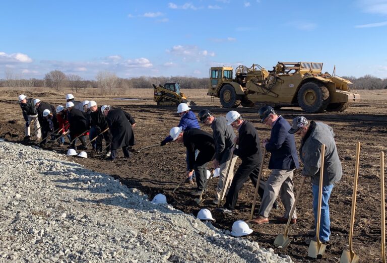 Manhattan Ogden USD 383 Holds Groundbreaking Ceremony For Oliver Brown