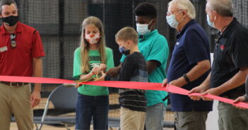 Ribbon-cutting ceremony marks the opening of the Eisenhower Recreation Center