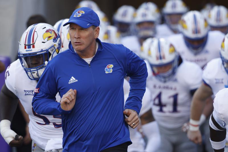 Jayhawks’ Lance Leipold settled in, optimistic about Year 2