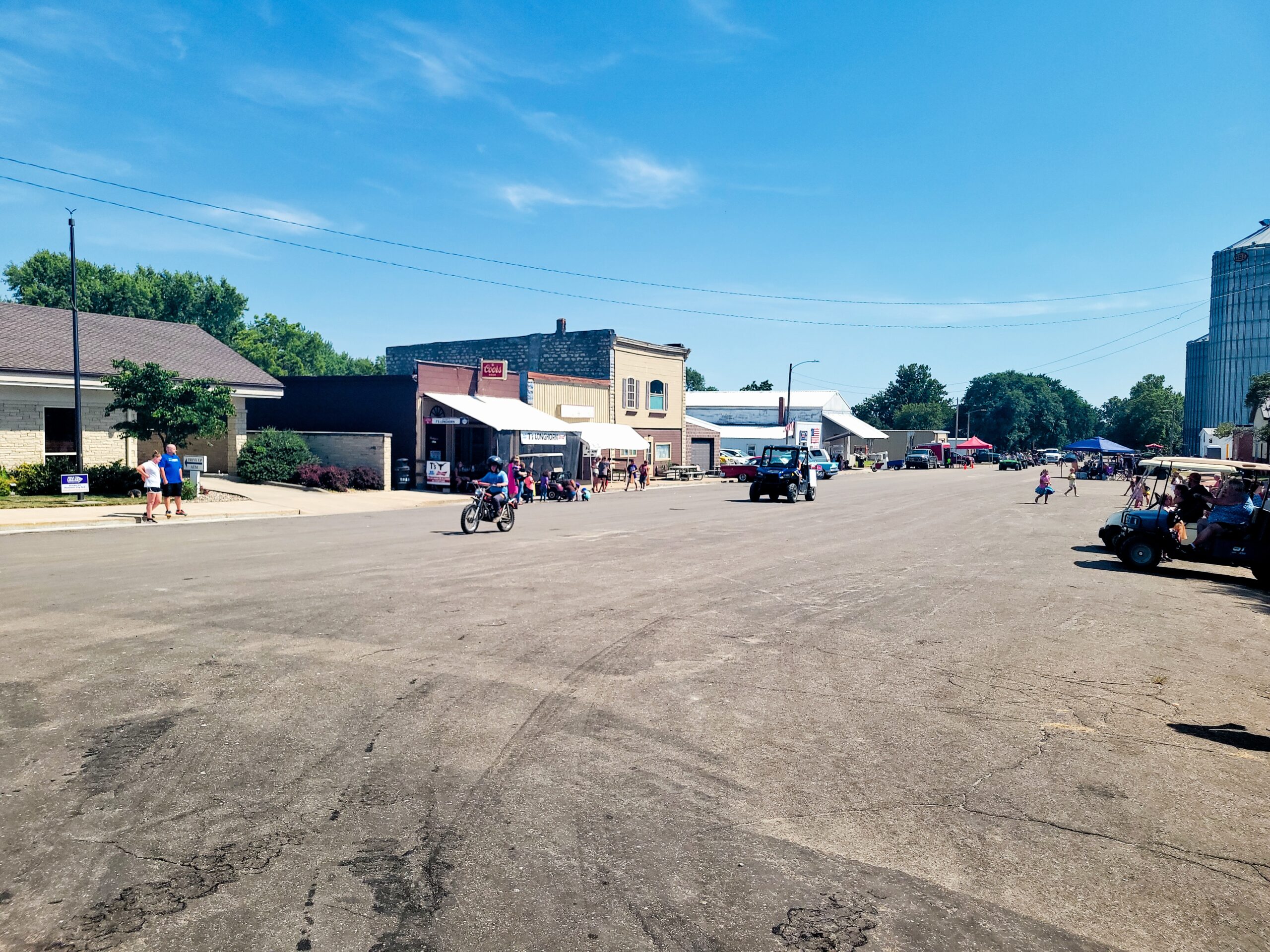 Leonardville Nursing Home BBQ News Radio KMAN