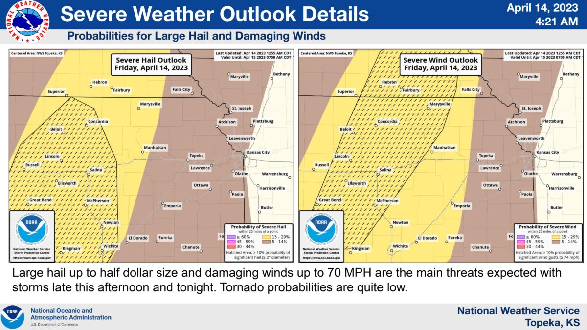 Severe storms possible Friday night - News Radio KMAN