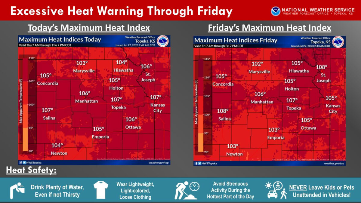 Triple digit heat returns to Manhattan; no sign of reprieve in forecast ...