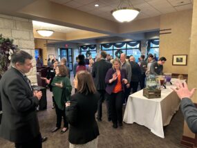 Reception for retiring Provost Chuck Taber