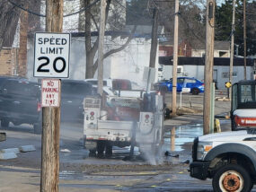 Manhattan Fire responded Monday, 2-24-25, to the scene of a gas leak in the 1800 block of Fair Lane. (Courtesy: MFD)