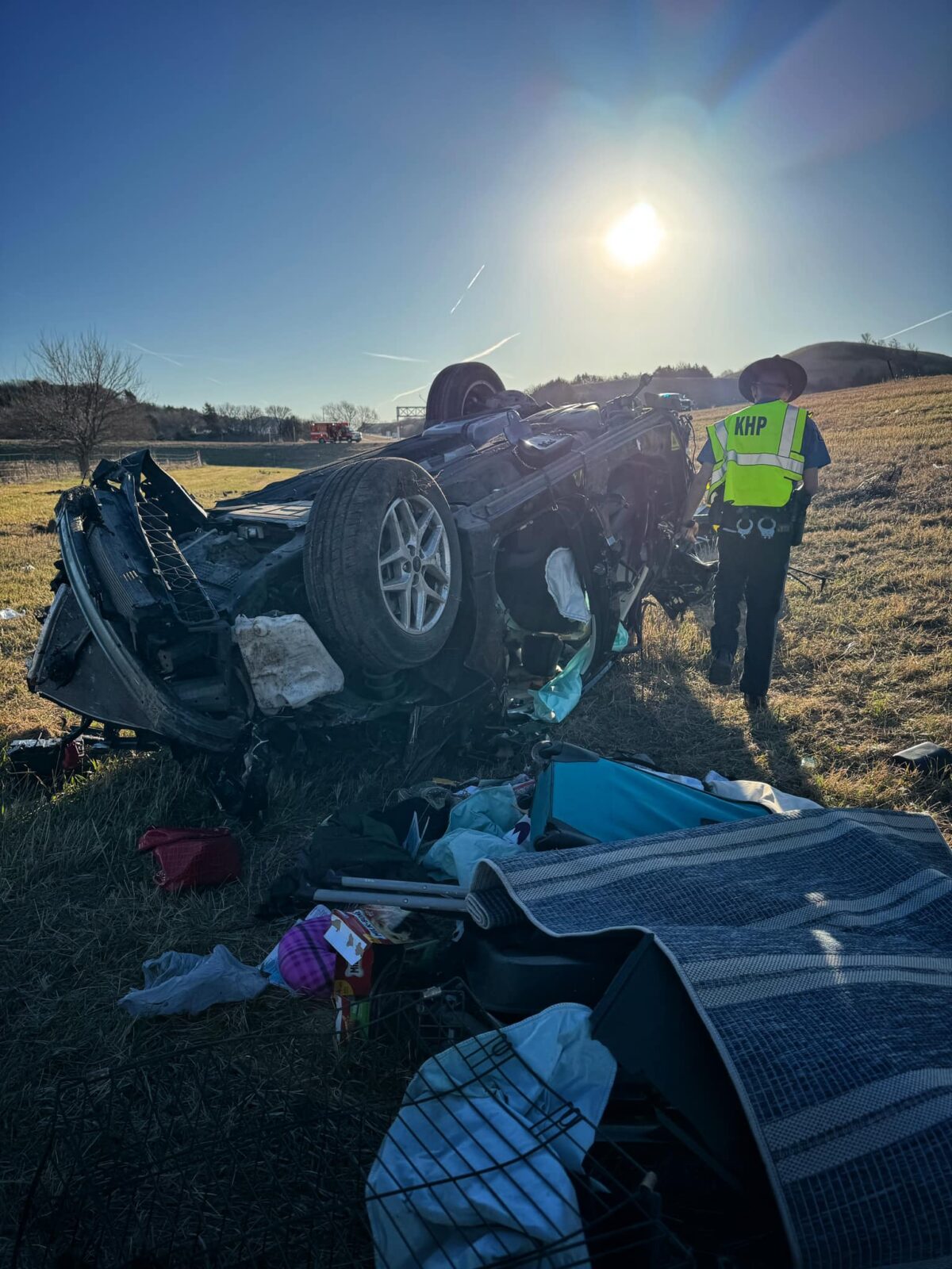 KHP rescues woman trapped in wrecked vehicle in Geary County - News ...