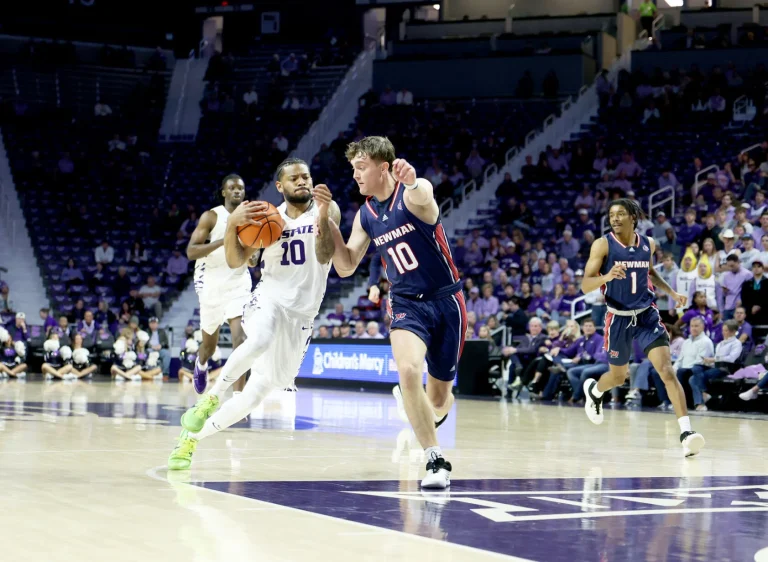 K-State men’s basketball tops Newman in high-scoring exhibition
