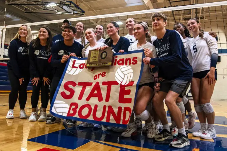 Manhattan High volleyball clinches third consecutive sub-state championship