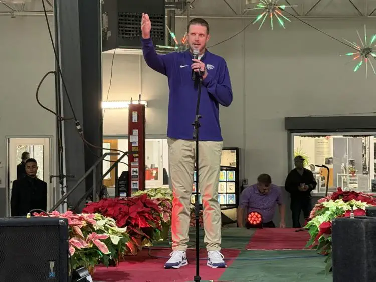 Collin Klein talks NIL at Manhattan chamber event