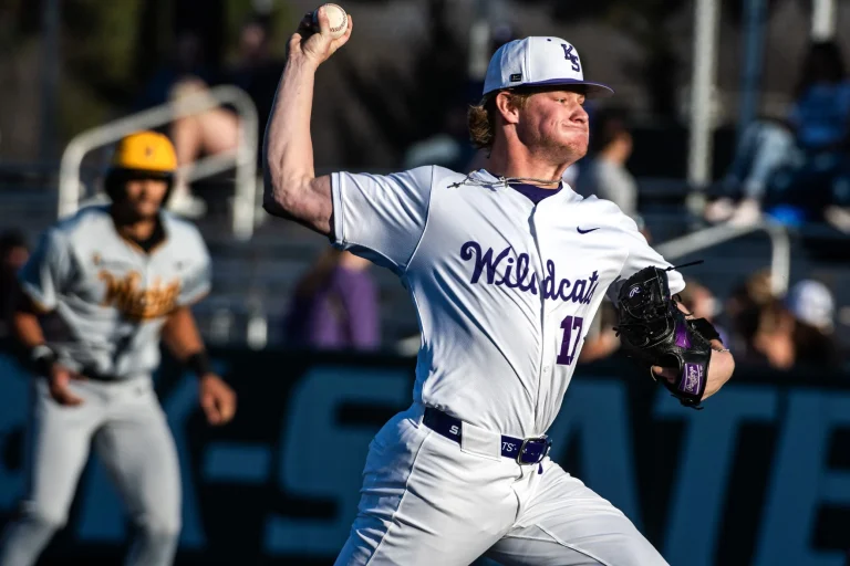 K-State baseball struggles late again, drops series at Utah