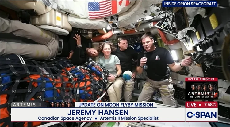 Sen. Moran touts Kansas’ Cosmosphere on call with astronauts during their return to Earth